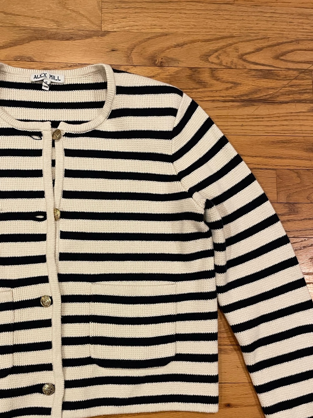 NWOT Alex Mill Paris Cardigan Jacket Sz M - Picture 4 of 8